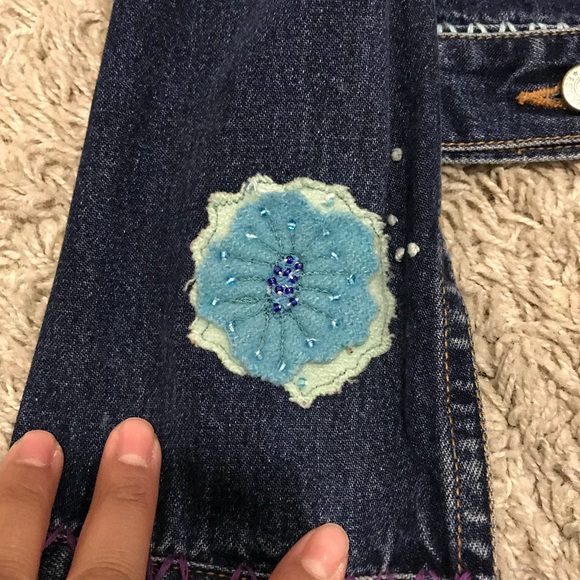 Gap denim jacket with embroidery - Picture 4 of 5